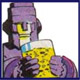 At the behest of Rodimus Prime, and Autobot brings forth money for Death's Head.