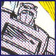 Optimus Prime flanked by a bunch of generic Autobots. One of them looks suspiciously like Soundwave.