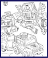 I get the feeling our mystery colourist didn't like Brawn and Cliffjumper.