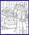 That's a completely different head on Megatron, from behind. Weird.