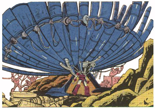 Yes boys, that's one big-arse crystal radio set.