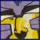 He definitely looks like he could pass for a Decepticon, with those dark,evil eyes.