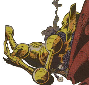 The dead body of Boltax. Or at least one of them...