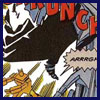 Blaster makes crashing a certainty, smashing him into a pillar and killing him.