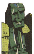 Poor, beat-up, old guy.