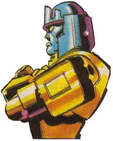 Nice profile this guy's got, huh?