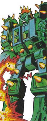 Mister 'spikes' himself.