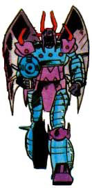 He looks okay in this shot. Except the giant M on his tummy...