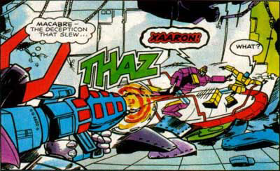 Macabre, king of the 'over-compensation' gun.