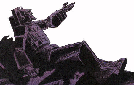 The Overlord. Abandonned, he's going to die.