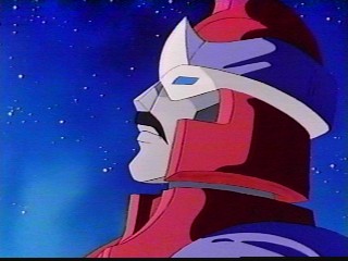 In the early days... a moustache.