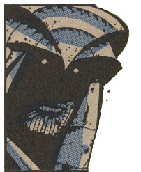 The keeper looking mysterious...